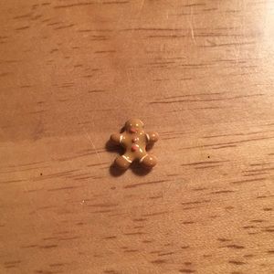 Origami Owl Gingerbread Man Charm